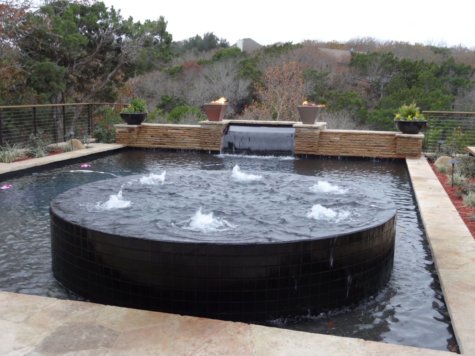 Barton Creek Pool and Rock Speakers