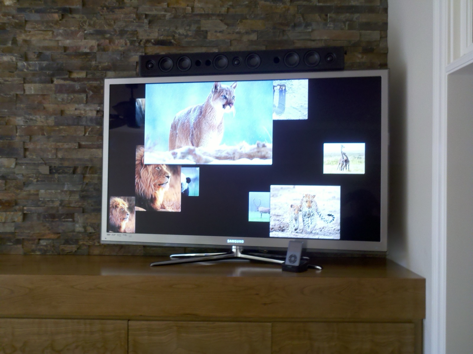 Barton Creek TV and Soundbar