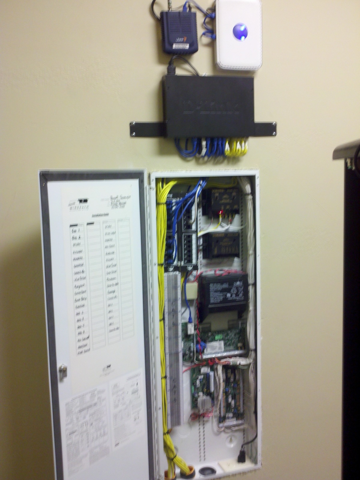 Steiner Ranch Structured Wiring Circa 2008