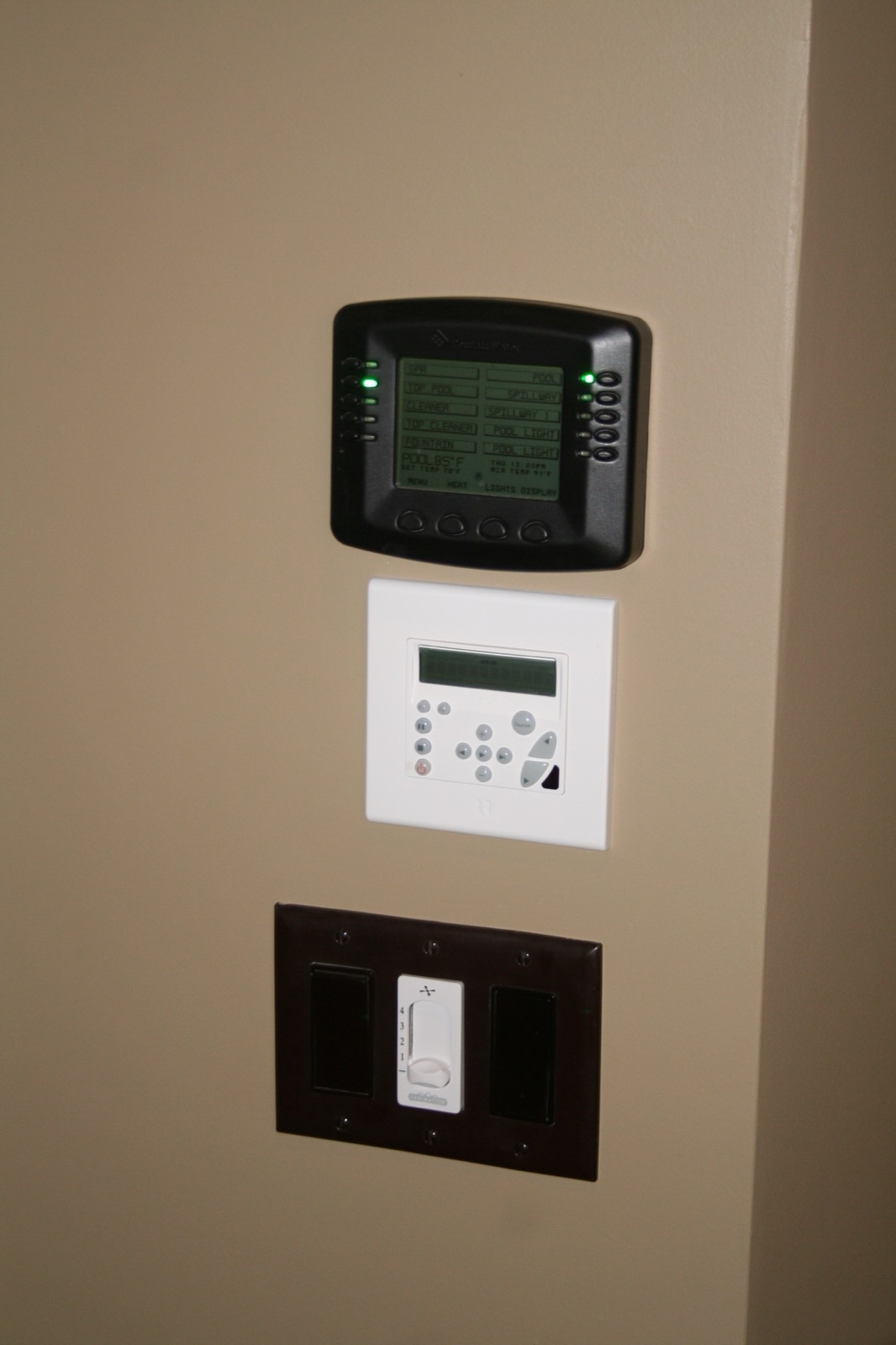 Westlake Home Pool and Audio Controls