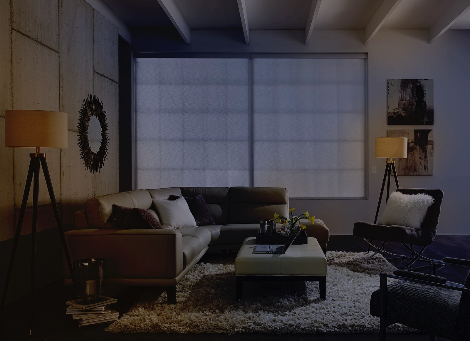 Bedtime lighting scene
