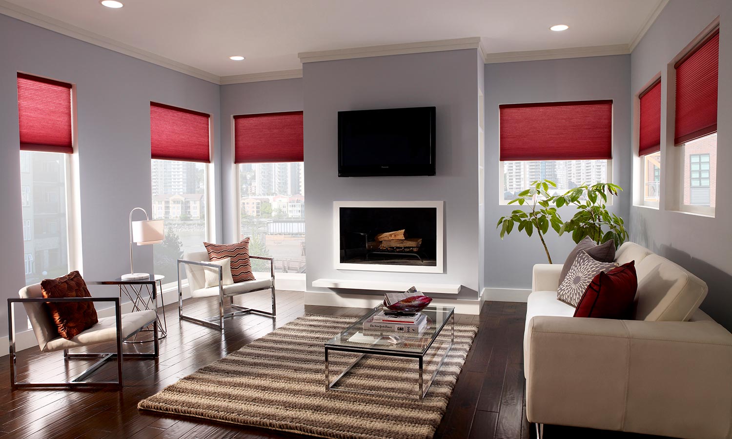 Lutron cellular shades