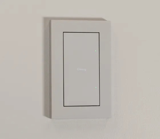 Control4 Lux universal dimmer in snow white