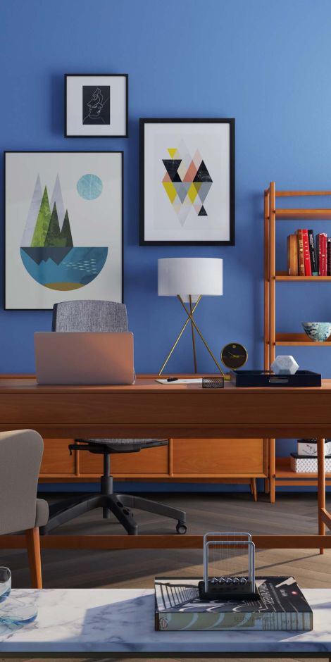 Conference Room Automation Austin, TX, indoor, smart home automation, indoor scene, control, home office