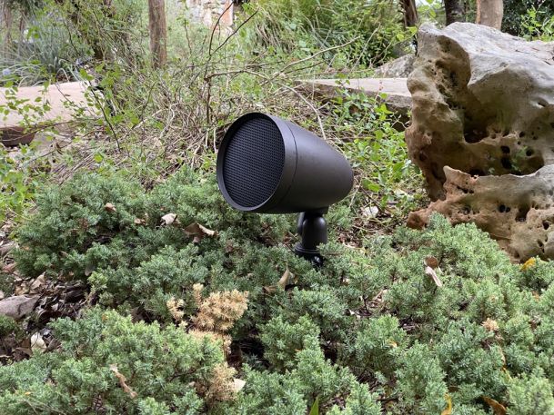 Origin Speakers outside